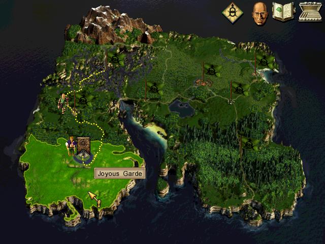mapa prveho ostrova